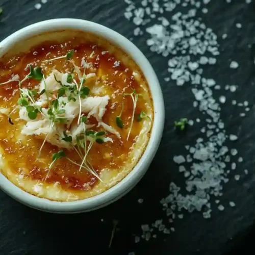 Crab Brulee Recipe