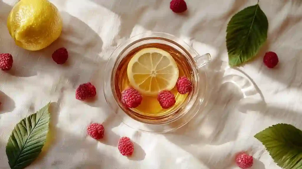 Raspberry Leaf Tea Drink