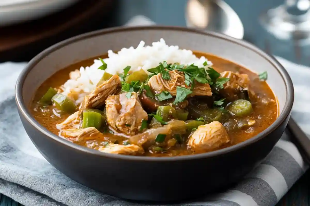 Chicken And Okra Gumbo