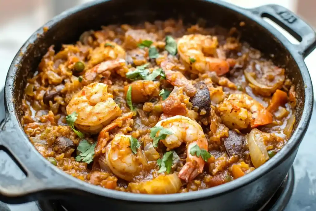 Creole Seafood Jambalaya