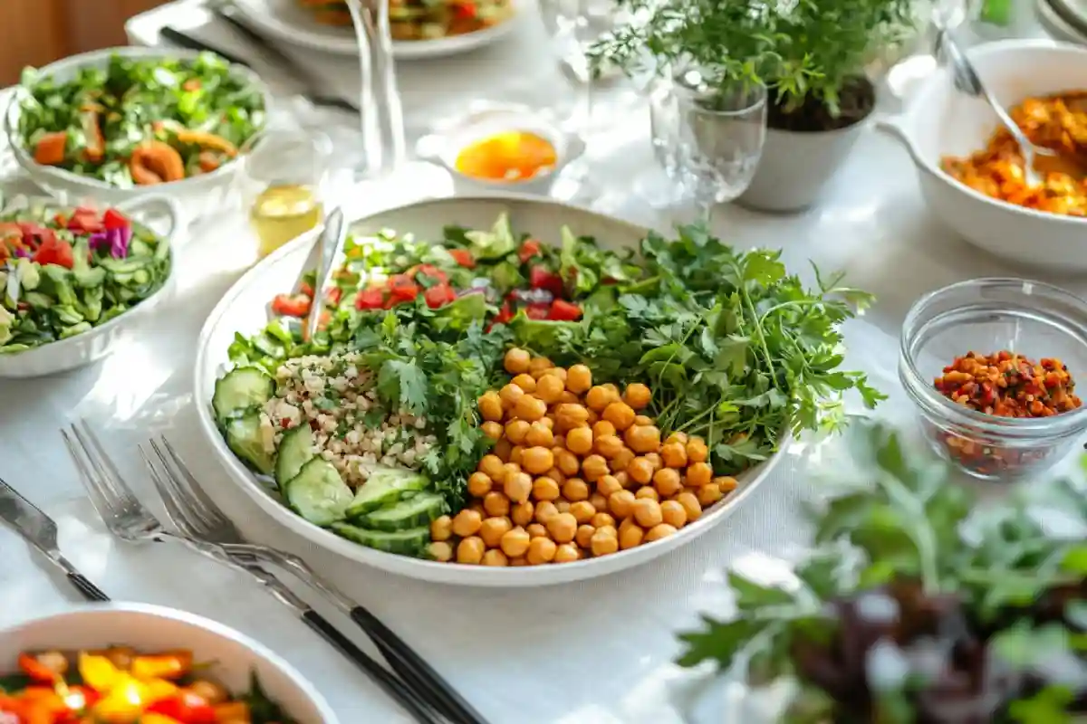 Best Vegan Recipes For Beginners Featured Best vegan recipes for beginners dinner table