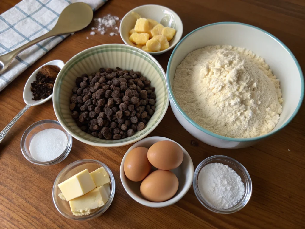 Chocolate chip cookie recipe