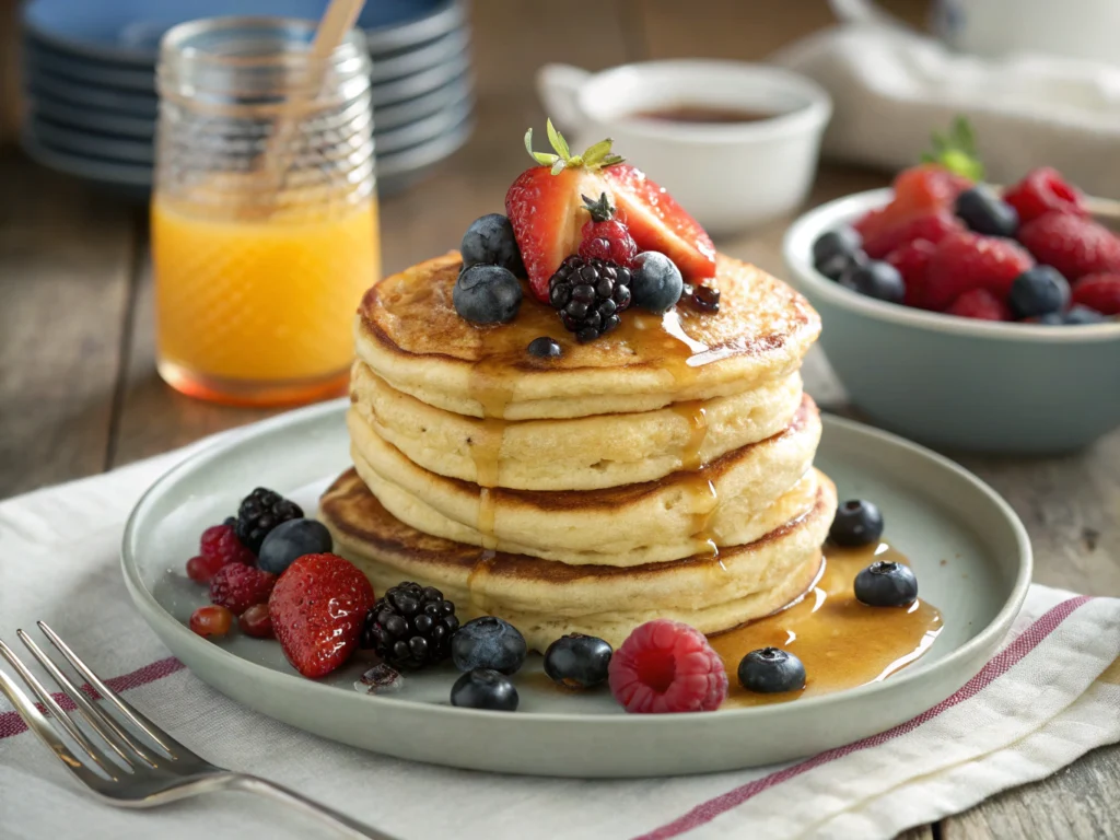 easy fluffy pancakes