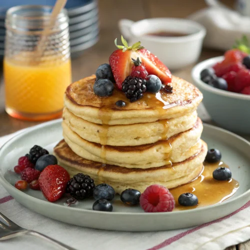 easy fluffy pancakes