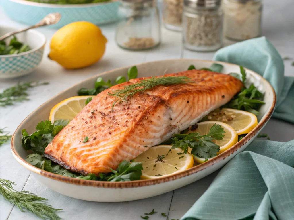 BAKED SALMON