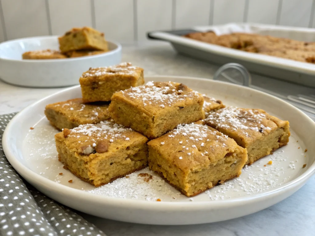 chickpea blondies