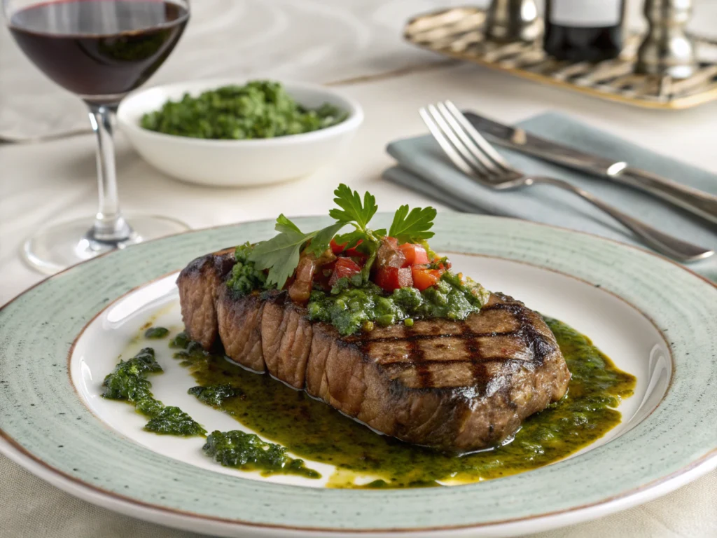 chimichurri steak