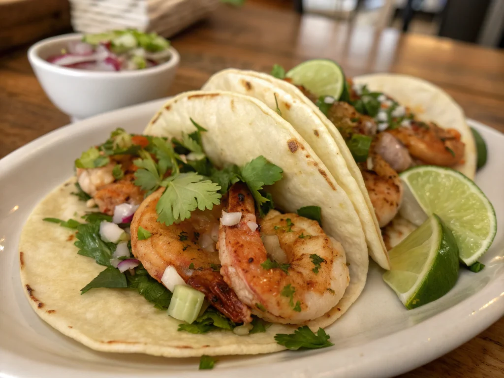shrimp tacos