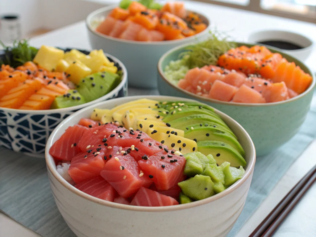sushi bowls