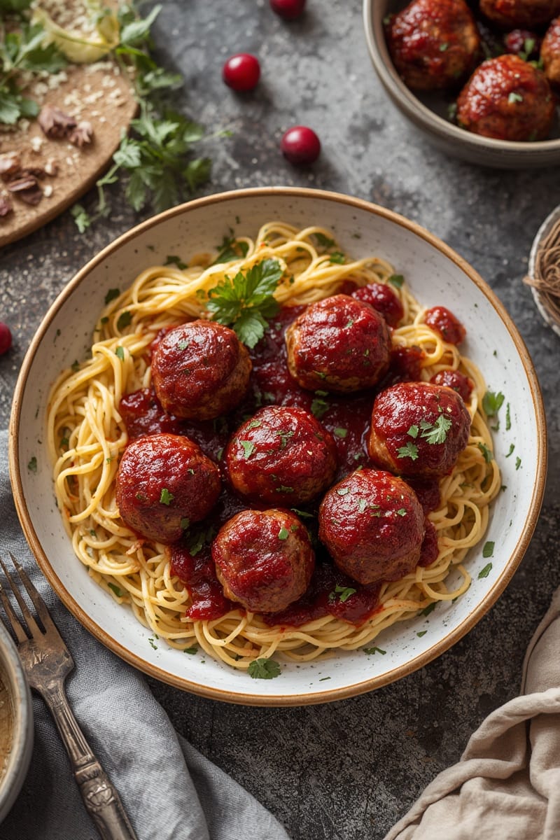 CRANBERRY MEATBALLS