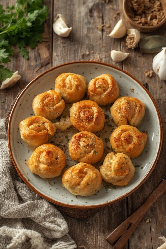 GARLIC KNOTS