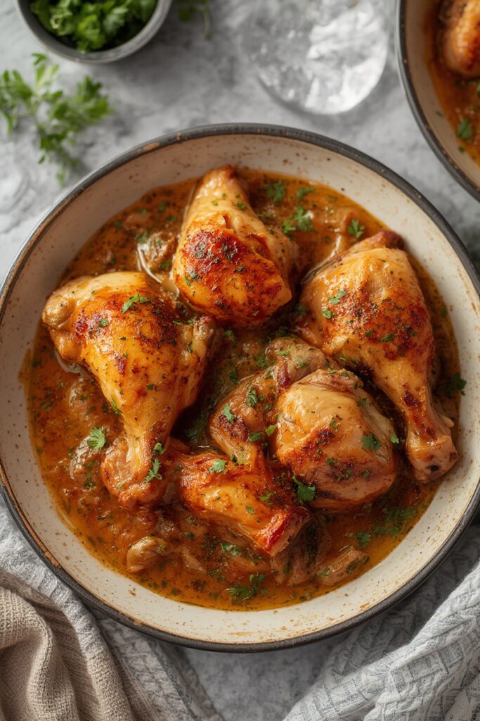 INSTANT POT CHICKEN THIGHS