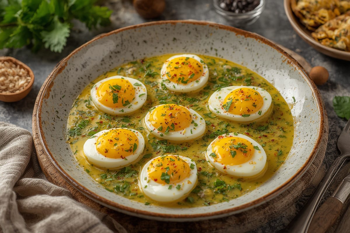 PESTO EGGS