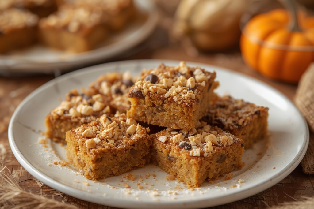 PUMPKIN BARS