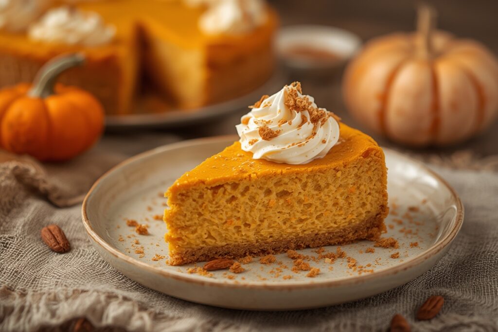 PUMPKIN CHEESECAKE