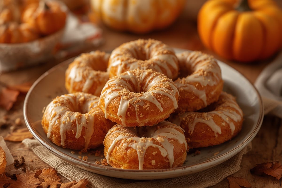 PUMPKIN DONUTS
