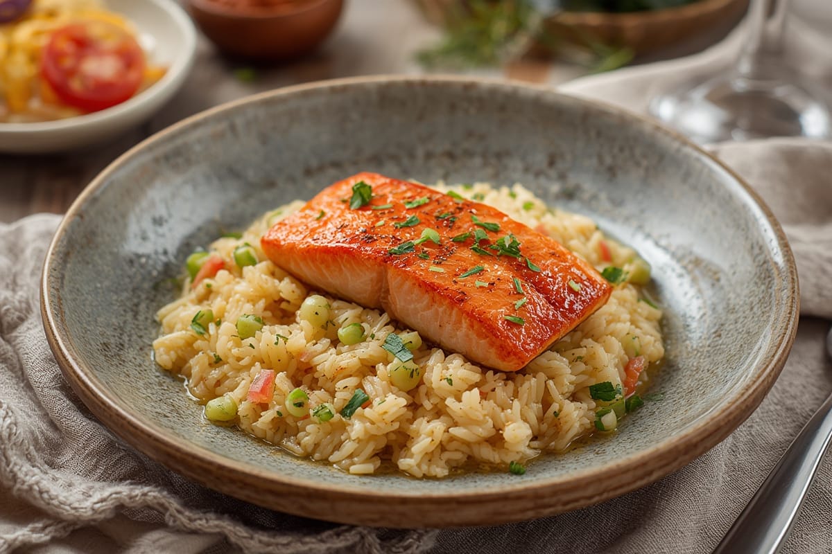 How to Make Delicious Salmon Rice at Home