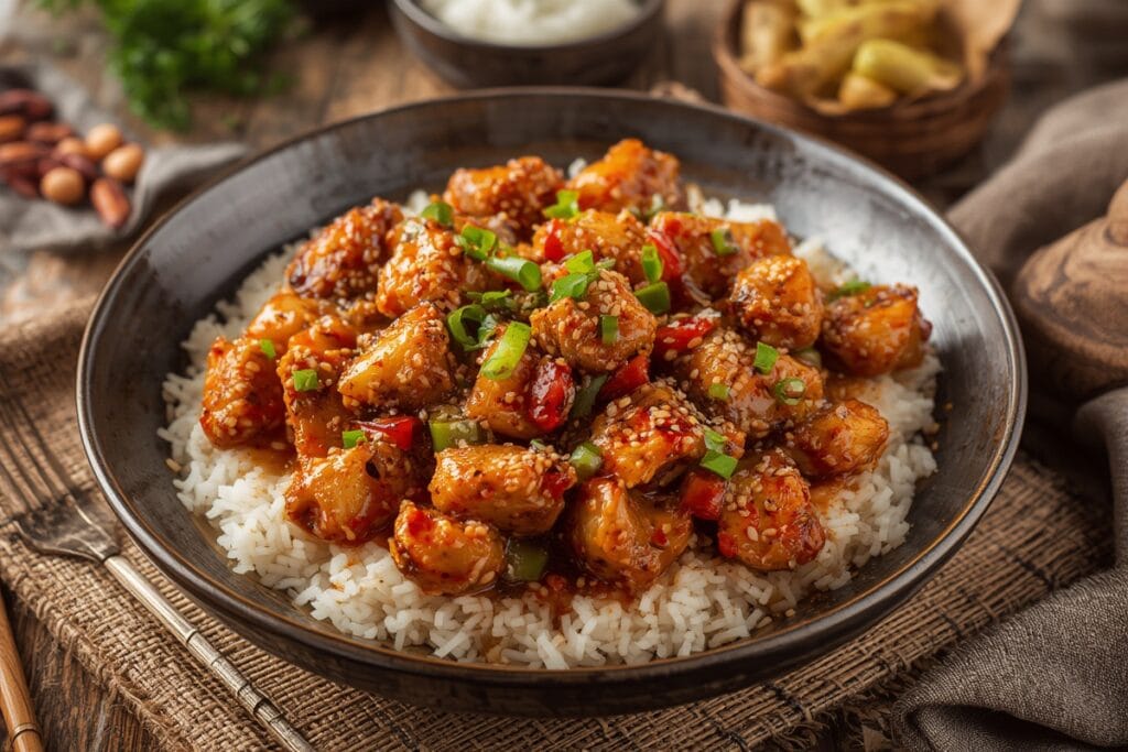 SESAME CHICKEN