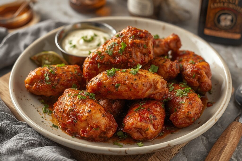 BAKED CHICKEN WINGS