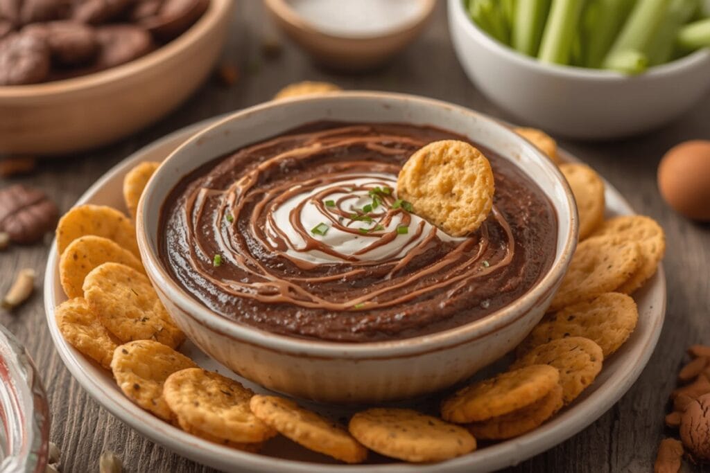 BROWNIE BATTER DIP