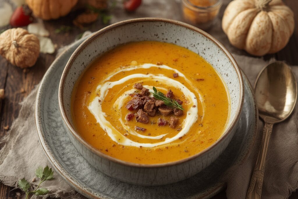 BUTTERNUT SQUASH SOUP
