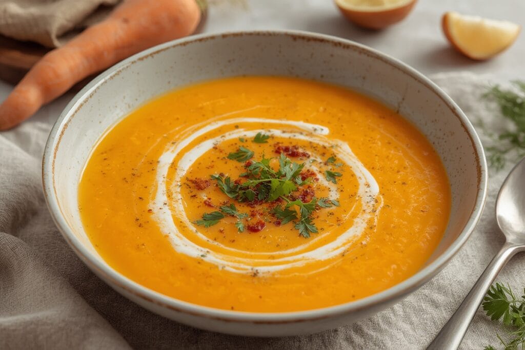 CARROT GINGER SOUP