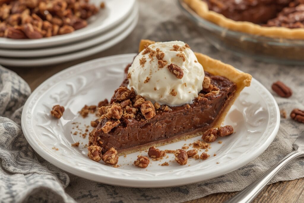 CHOCOLATE PECAN PIE