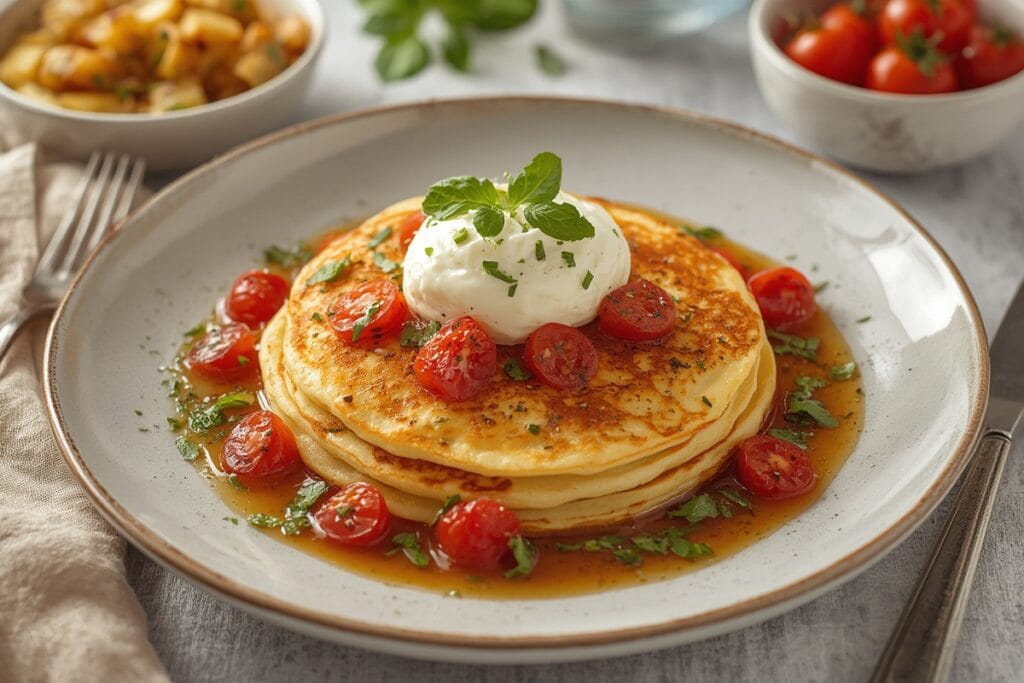 GREEK YOGURT PANCAKES