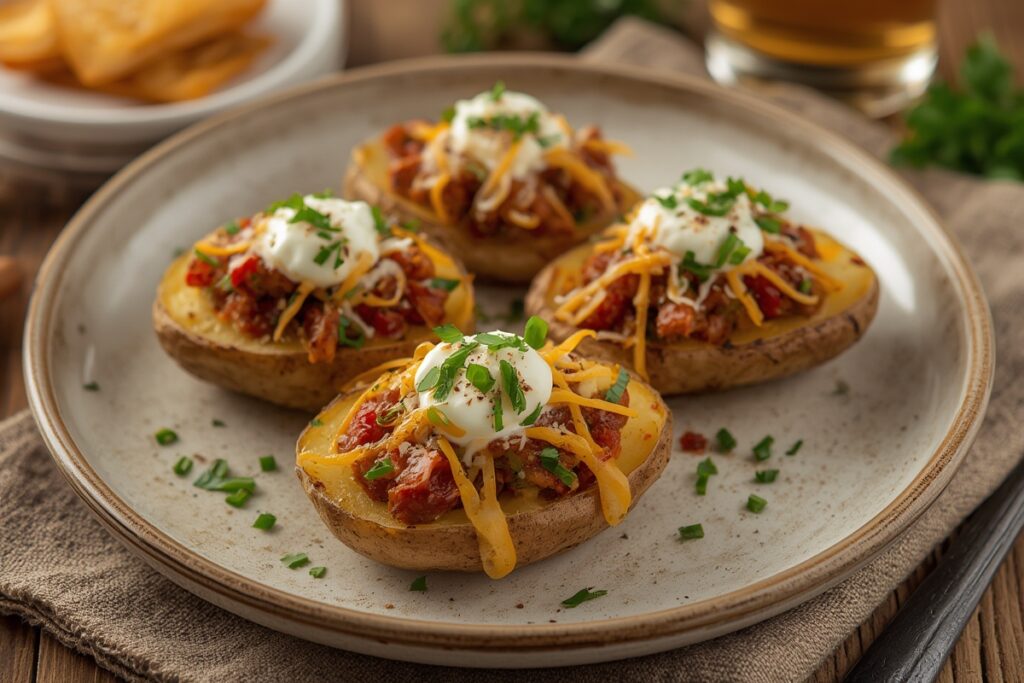 LOADED POTATO SKINS