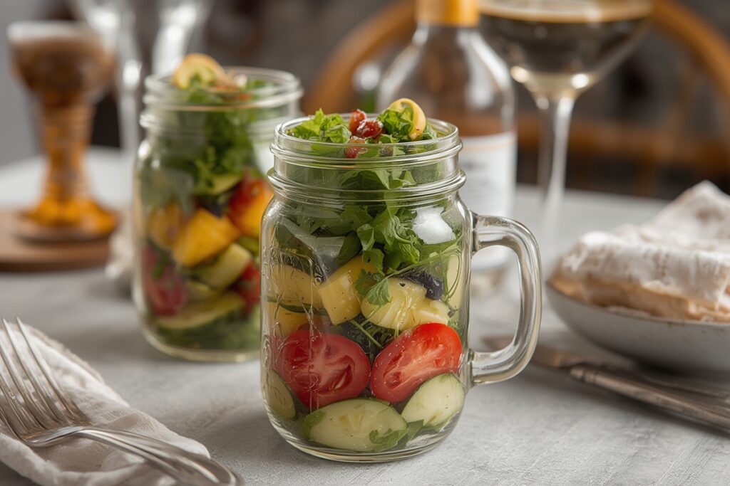 MASON JAR SALADS