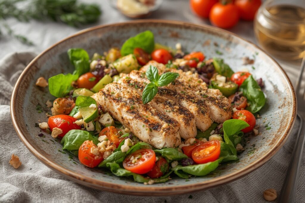 MEDITERRANEAN TUNA SALAD