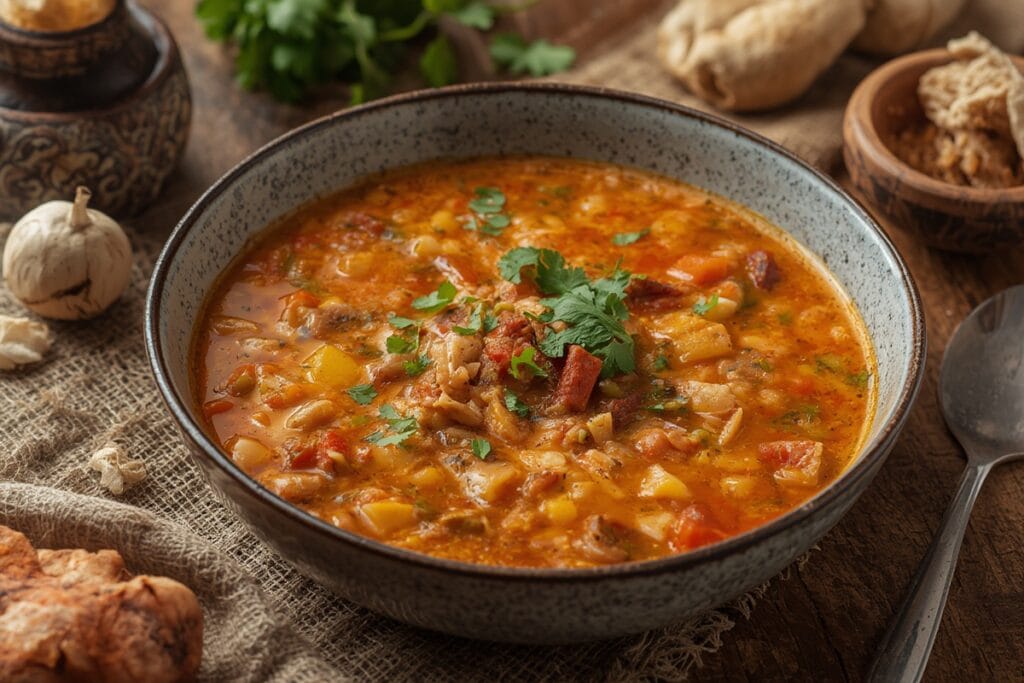 MOROCCAN LENTIL SOUP