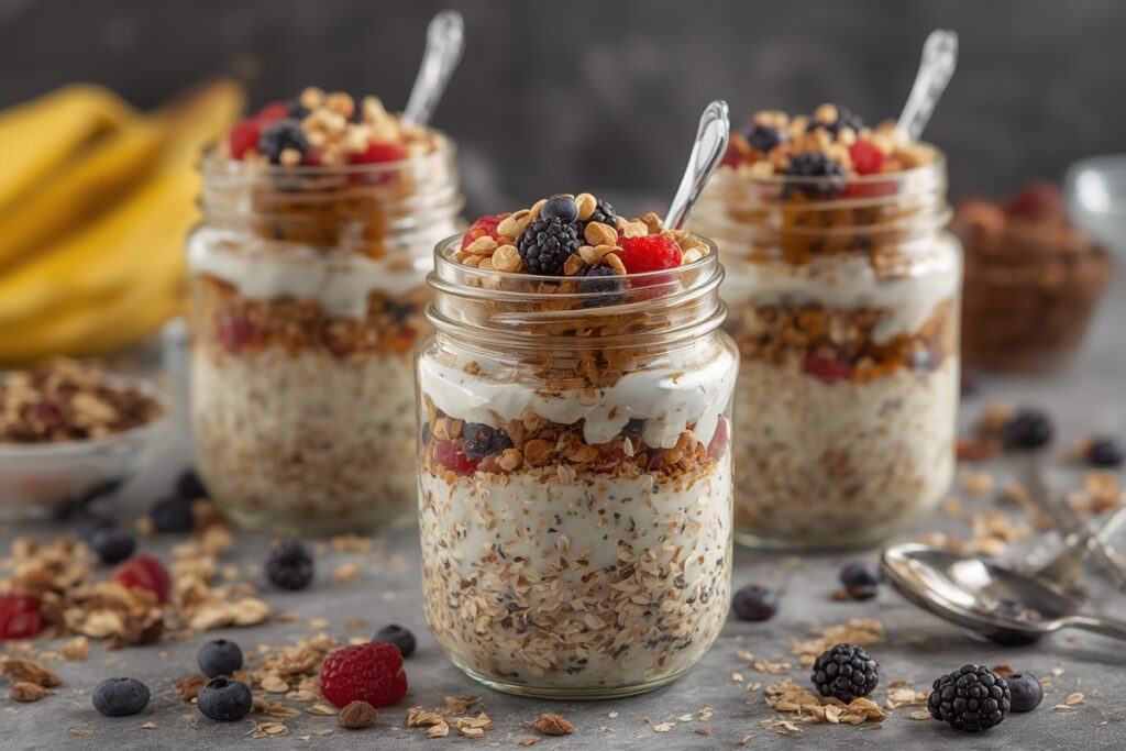 OVERNIGHT OATS JARS