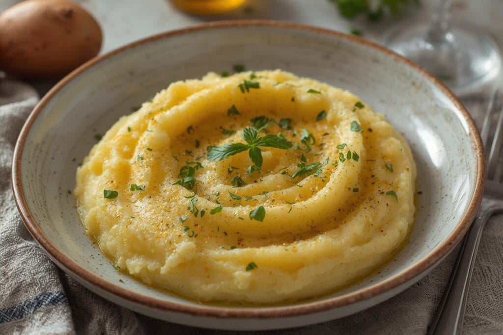 PARMESAN MASHED POTATOES