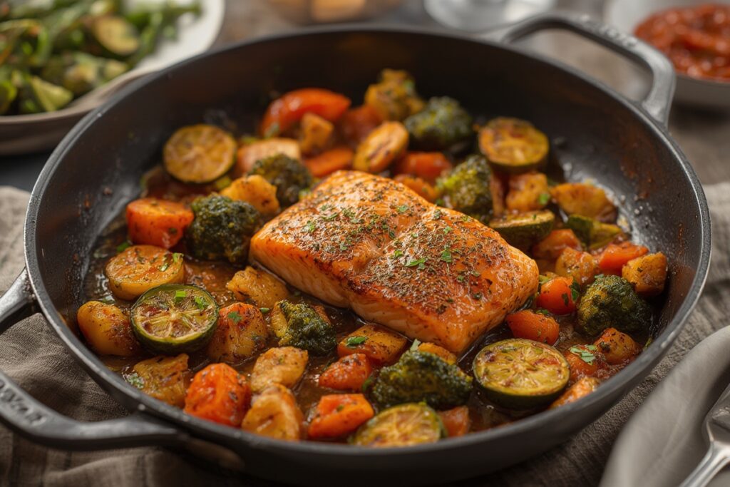 SHEET PAN SALMON