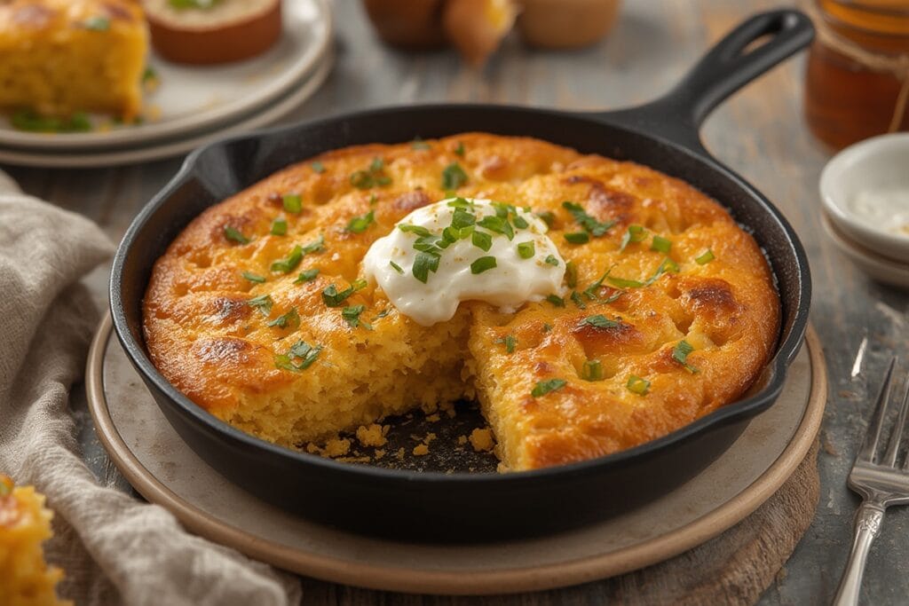 SKILLET CORNBREAD RECIPE