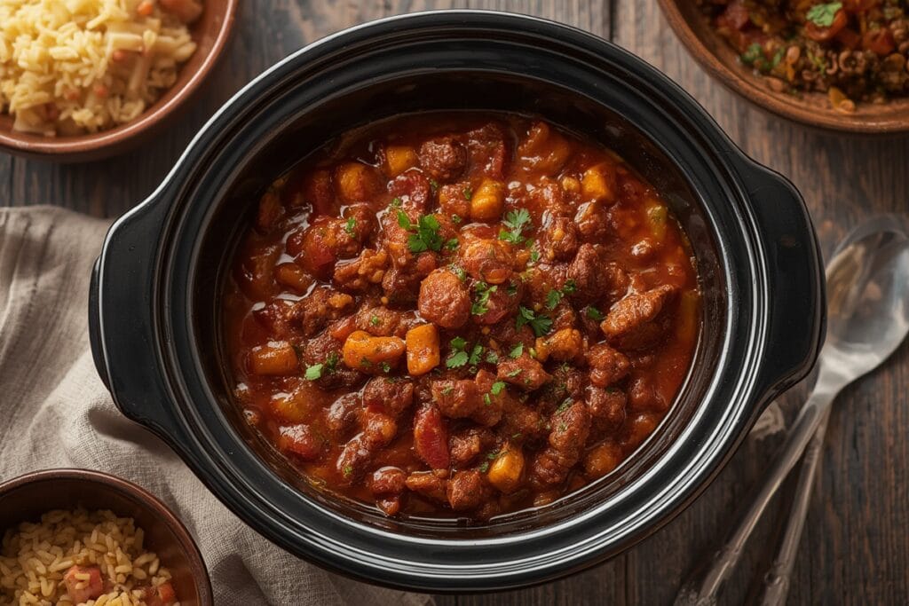SLOW COOKER CHILI