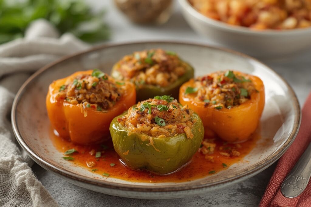 STUFFED MINI PEPPERS