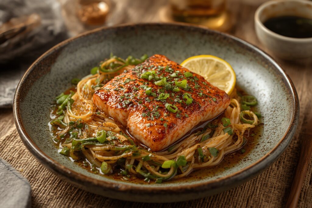 TERIYAKI SALMON