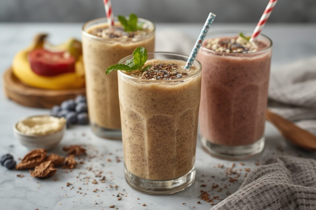 HIGH PROTEIN SMOOTHIES