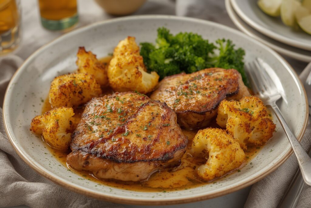 ROASTED CAULIFLOWER STEAKS