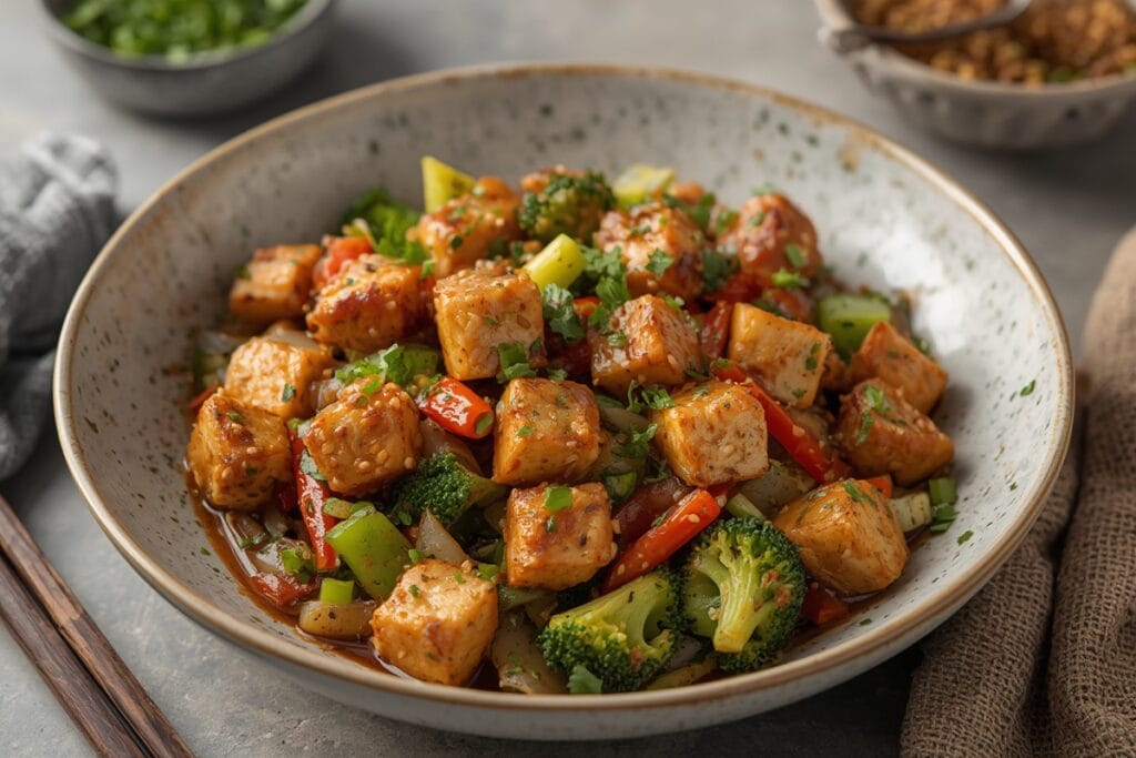 TOFU VEGETABLE STIR FRY