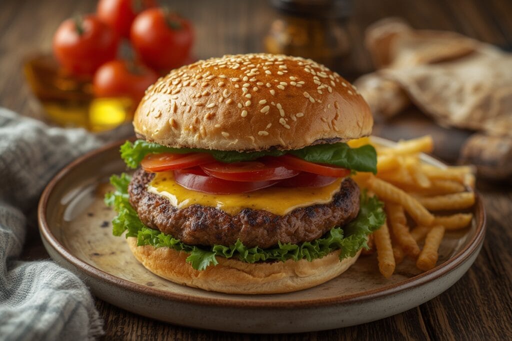 HEALTHY BURGER RECIPES