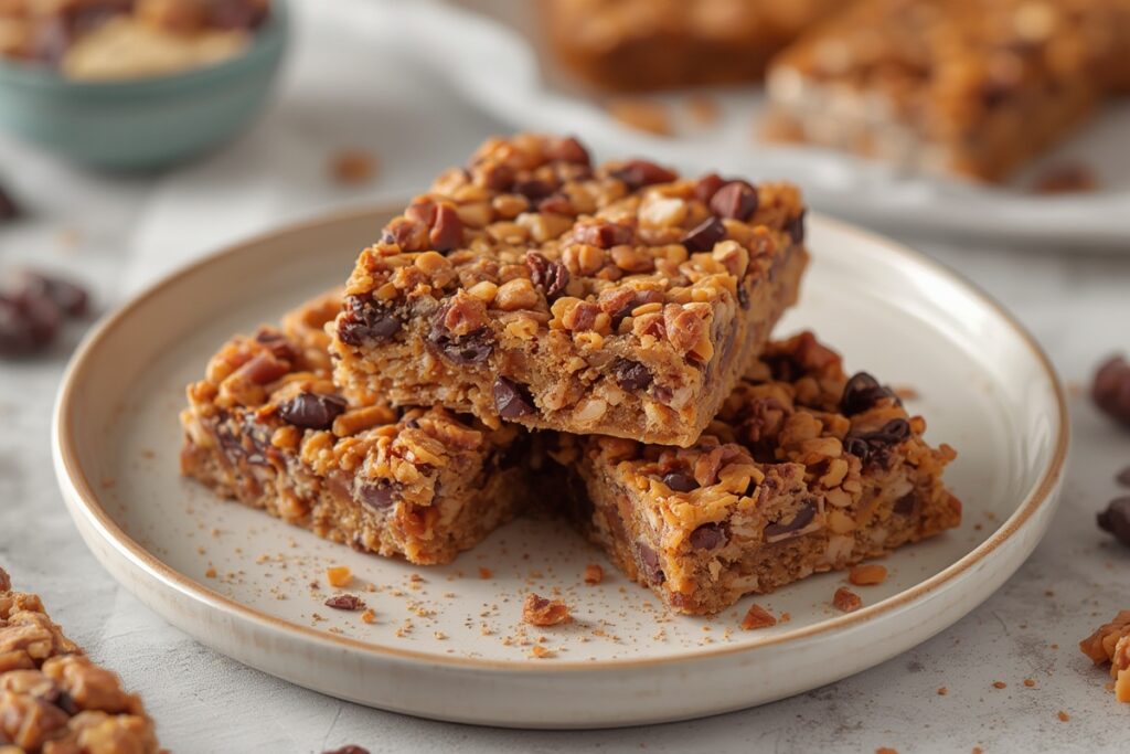 HOMEMADE GRANOLA BARS