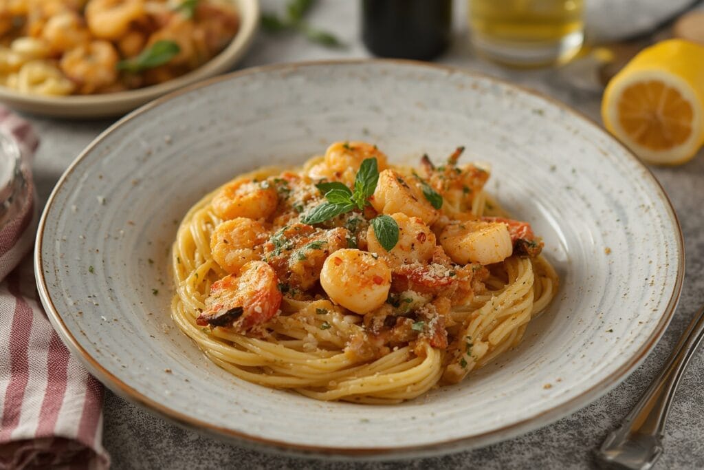 SEAFOOD PASTA RECIPES