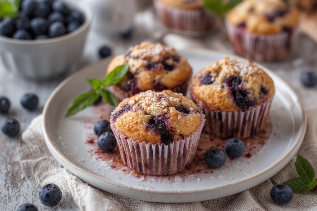 BLUEBERRY MUFFINS