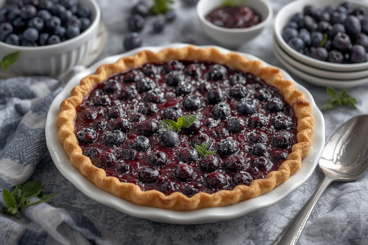 BLUEBERRY PIE