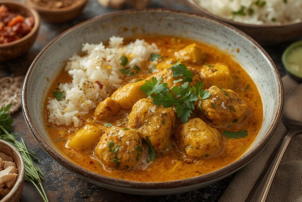 COCONUT CHICKEN CURRY