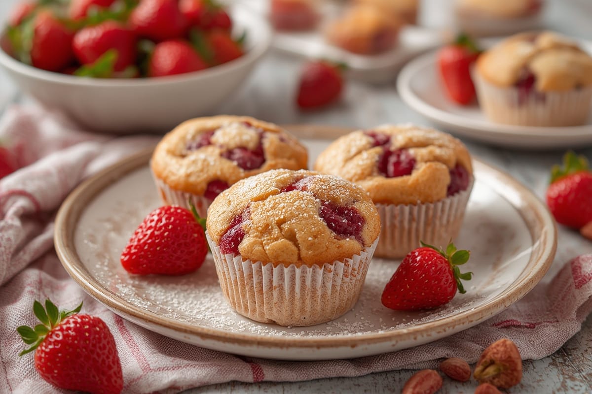 Irresistible Strawberry Muffins in 40 Minutes: Bake Sweet Memories!