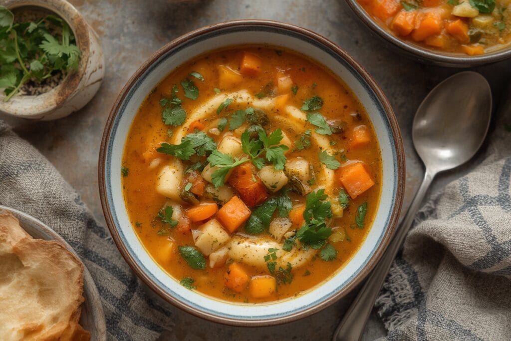 VEGETABLE SOUP RECIPES